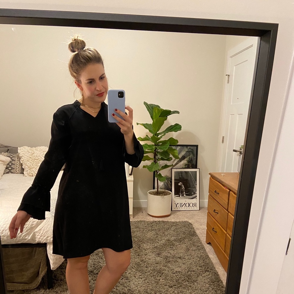 Black Tacera Flowy Dress